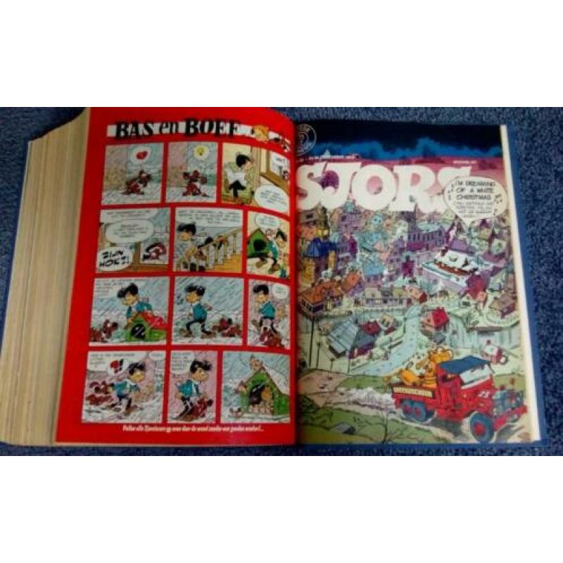 Complete jaargang Sjors 1972 ingebonden