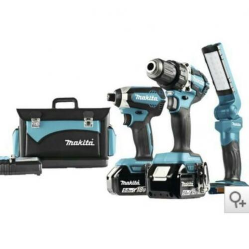 Makita accu combiset DLX3090TX1 18V 5.0ah 3 accu's