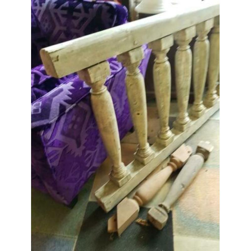 Balustrade hout balusters traphek