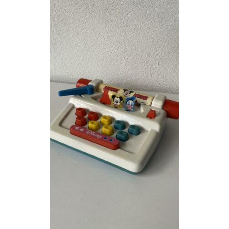 Disney speelgoed typemachine vintage