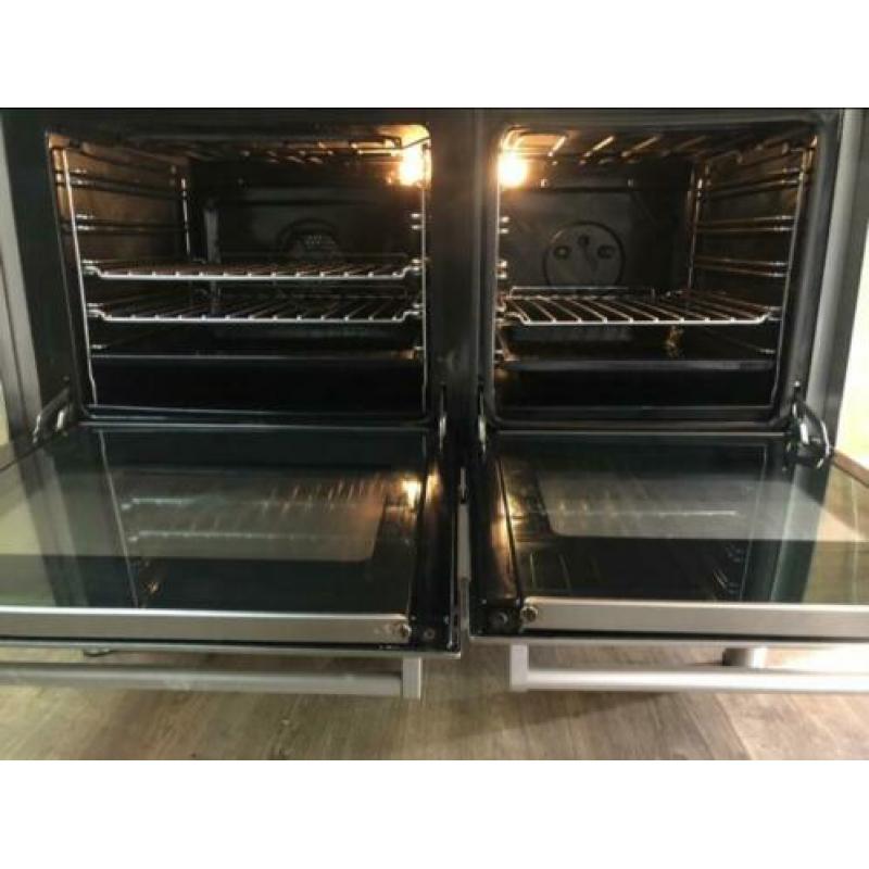 Nette Boretti keramische fornuis 2 ovens 100 cm breed