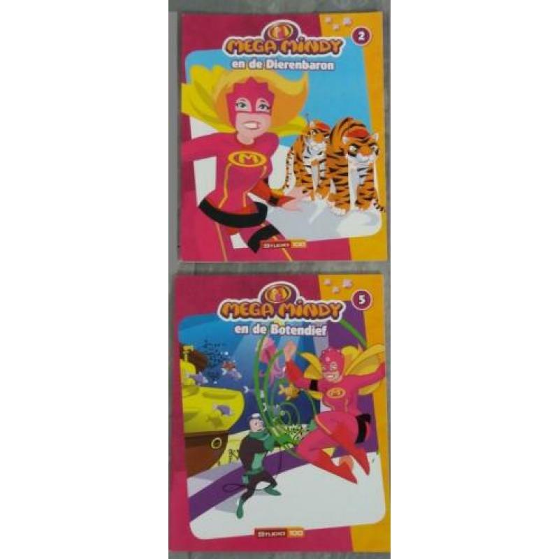 pakket Stripboek / dun boekje Mega Mindy (2 boekjes)
