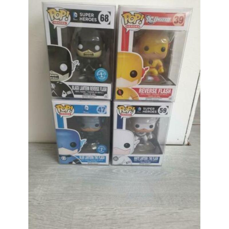 Diverse funko pops in de verkoop