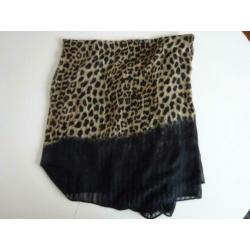 Dames Panter Sjaal 190 X 100 cm