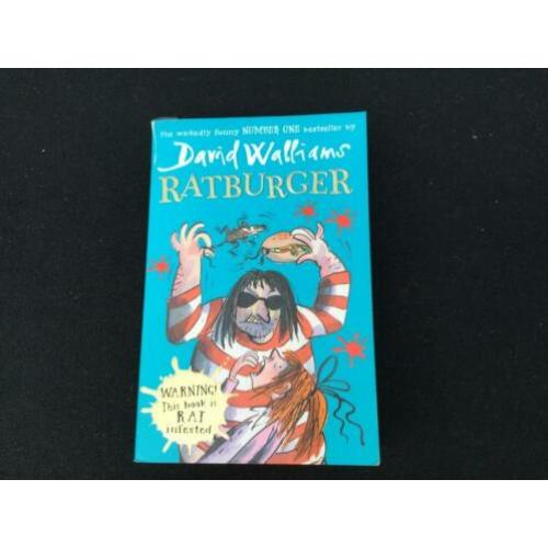 David walliams Ratburger ENGELS BOEK