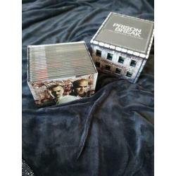 Prisonbreak dvd box seizoen 1-4 + film