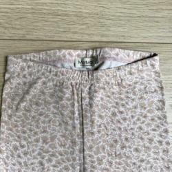 MarMar Copenhagen roze legging animalprint mt 122 nieuw