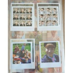 BTS photocards en postcards