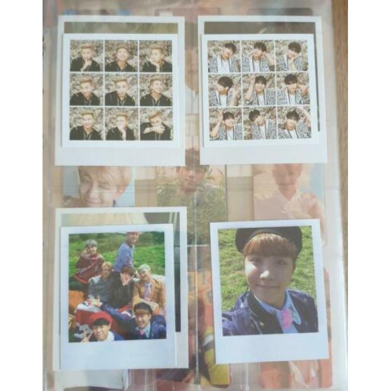 BTS photocards en postcards