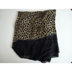 Dames Panter Sjaal 190 X 100 cm