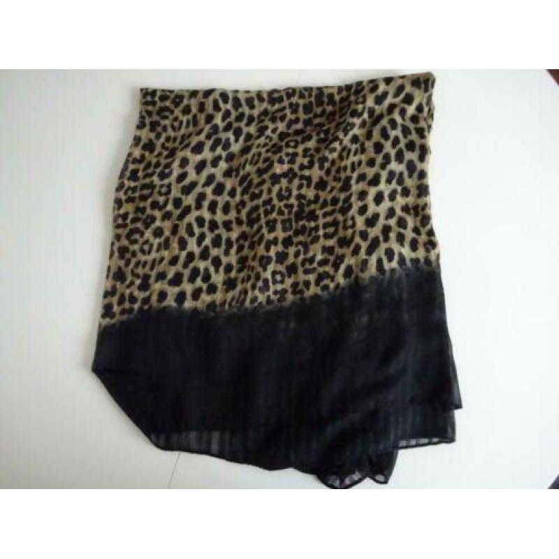 Dames Panter Sjaal 190 X 100 cm