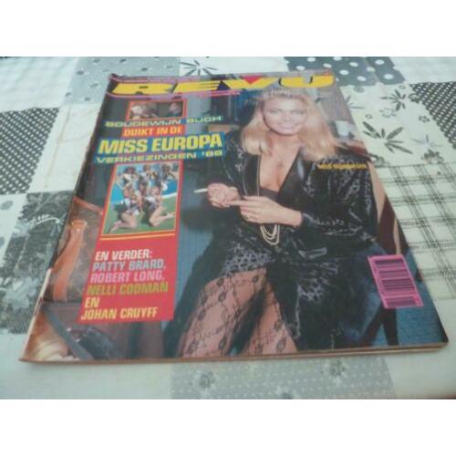 Nieuwe revu`86-miss europa-patty brard-j cruijff-r long