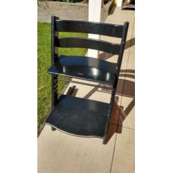 Stokke Tripp Trapp stoel zwart