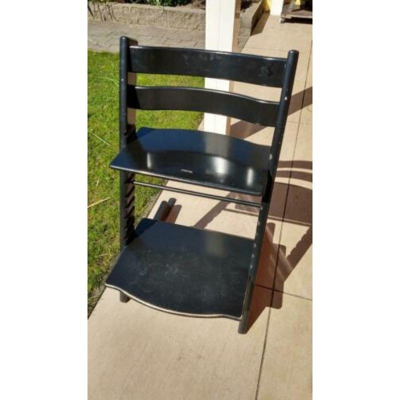 Stokke Tripp Trapp stoel zwart