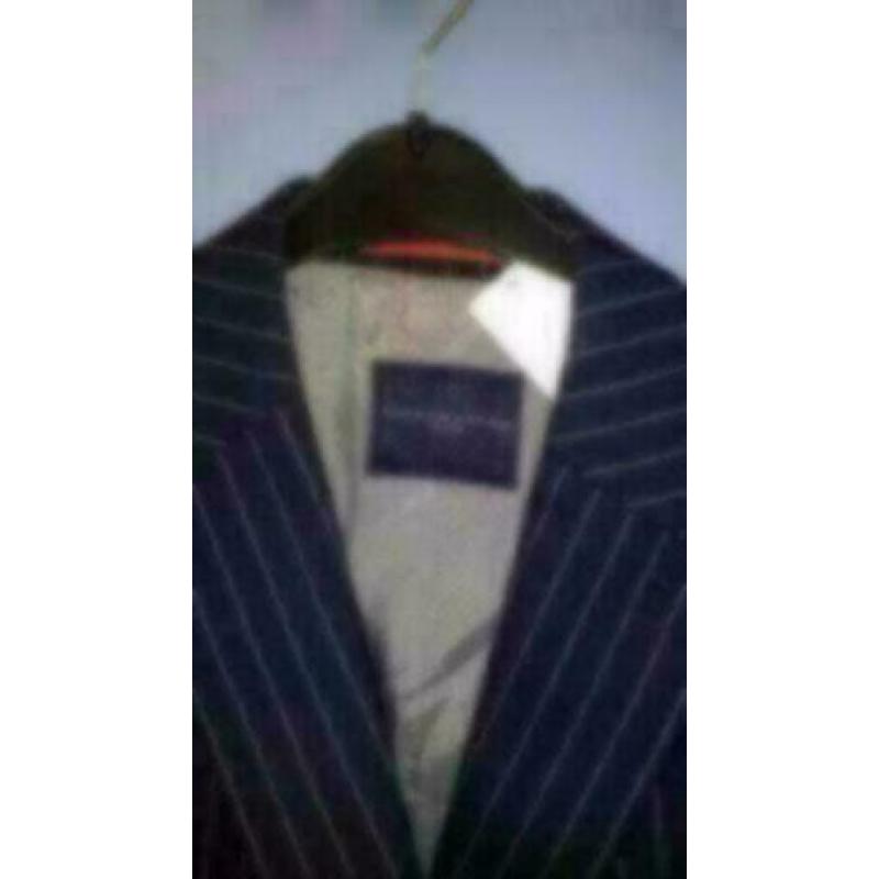 Tommy Hilfiger donker blauw colbert streep Samy 50 M 24644