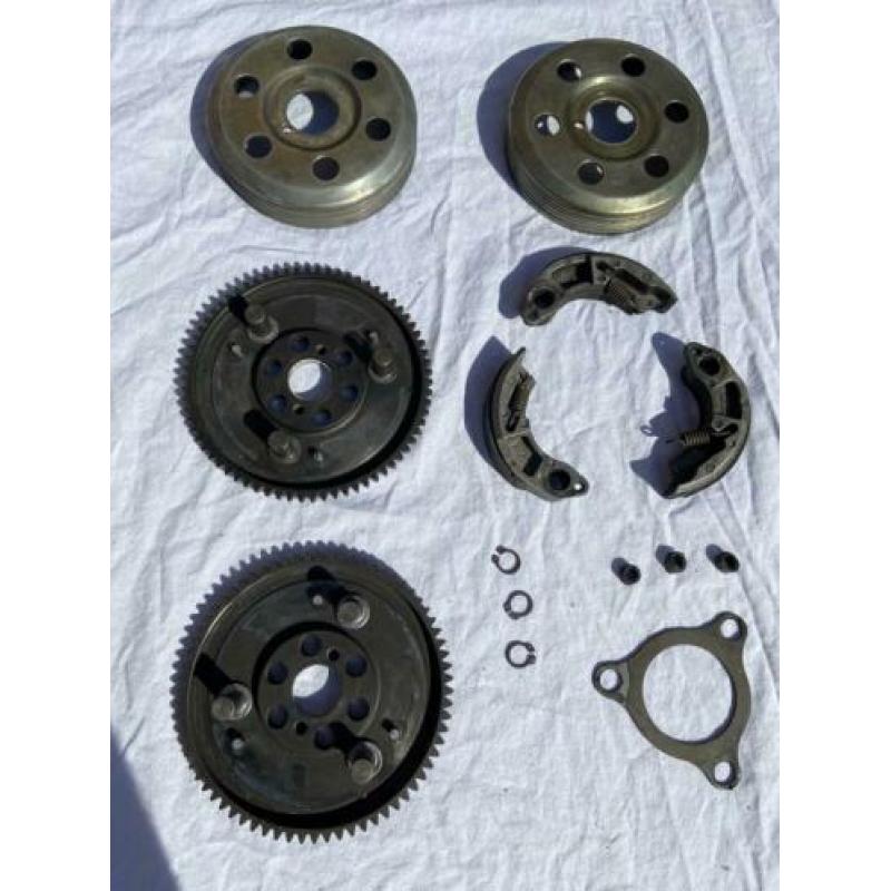 Rotax Max koppeling compleet met extra vliegwiel en trommel