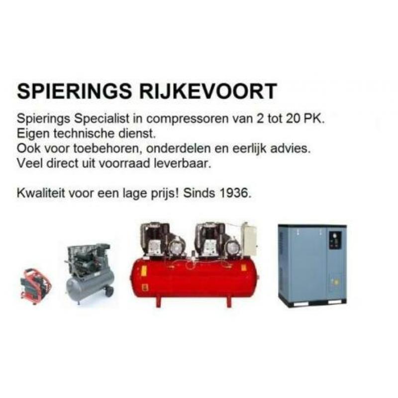 Compressor 7.5PK 900l/min luchtdrukcompressor Air Druckluft