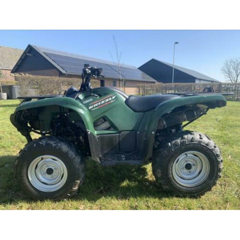 ??Yamaha Grizzly 550cc 4WD??met slechts 124 draaiuren !!!
