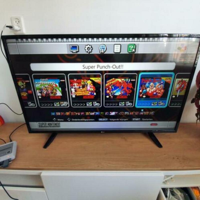 Snes mini classic met draadloze controller