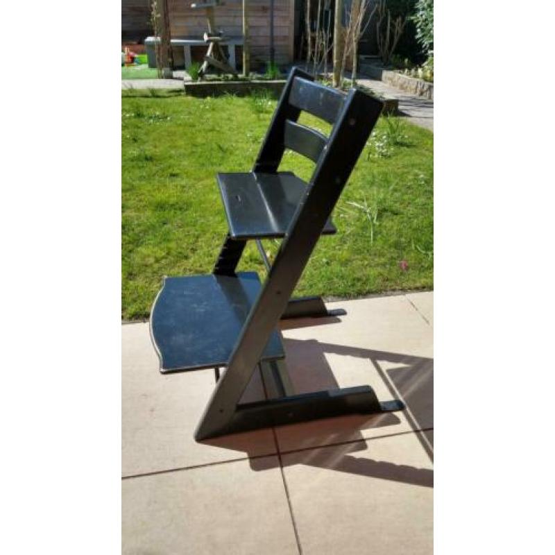 Stokke Tripp Trapp stoel zwart