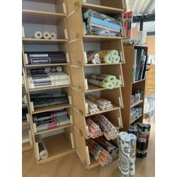 Uitverkoop behang rollen 50% korting