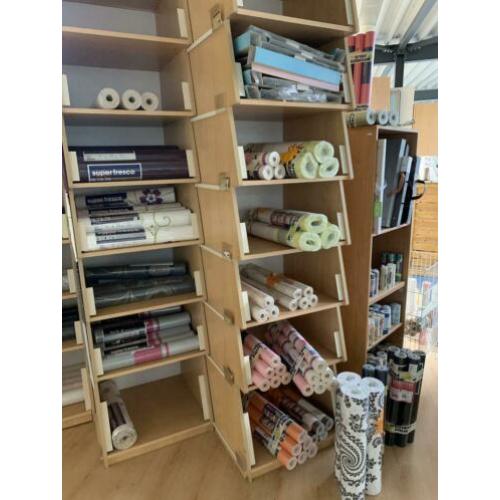 Uitverkoop behang rollen 50% korting