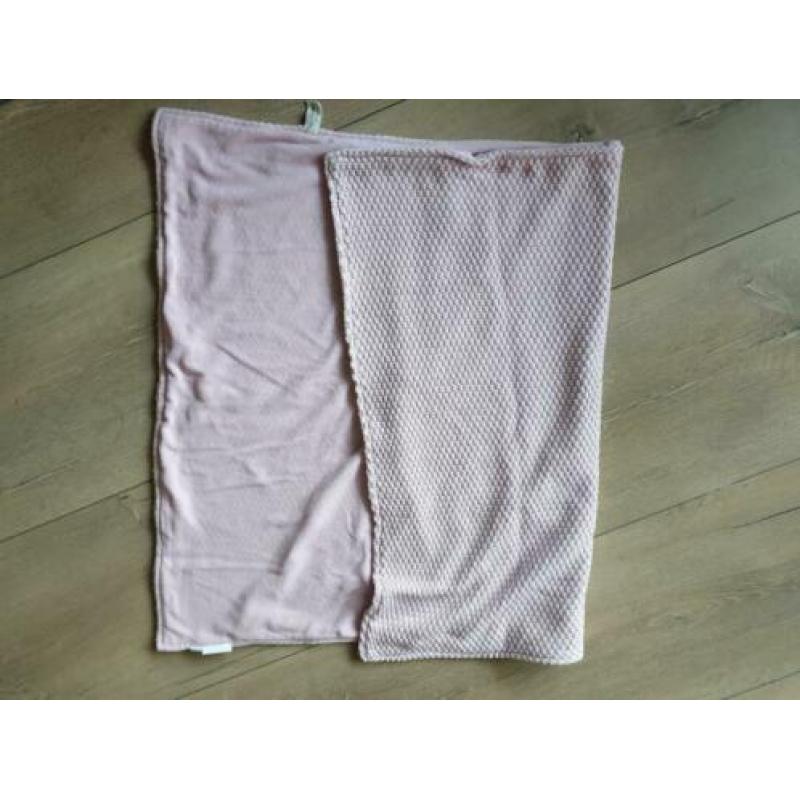 Roze Jollein wiegdeken