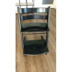 Stokke Tripp Trapp stoel zwart