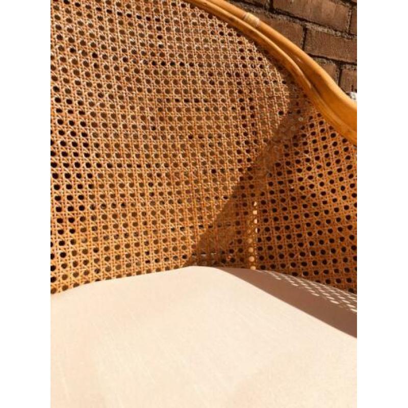 Webbing stoel bamboo