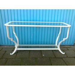 Leuke Side-tabele, 2 glasplaten