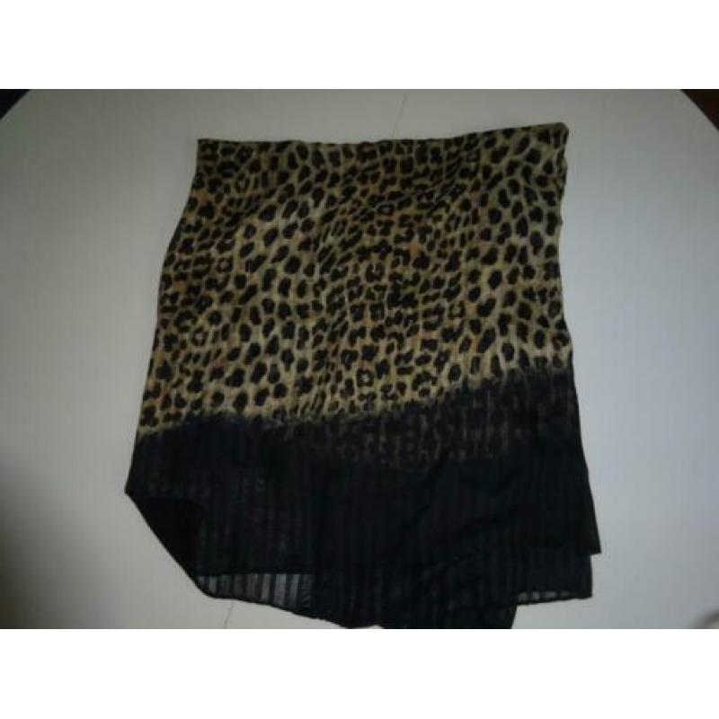 Dames Panter Sjaal 190 X 100 cm