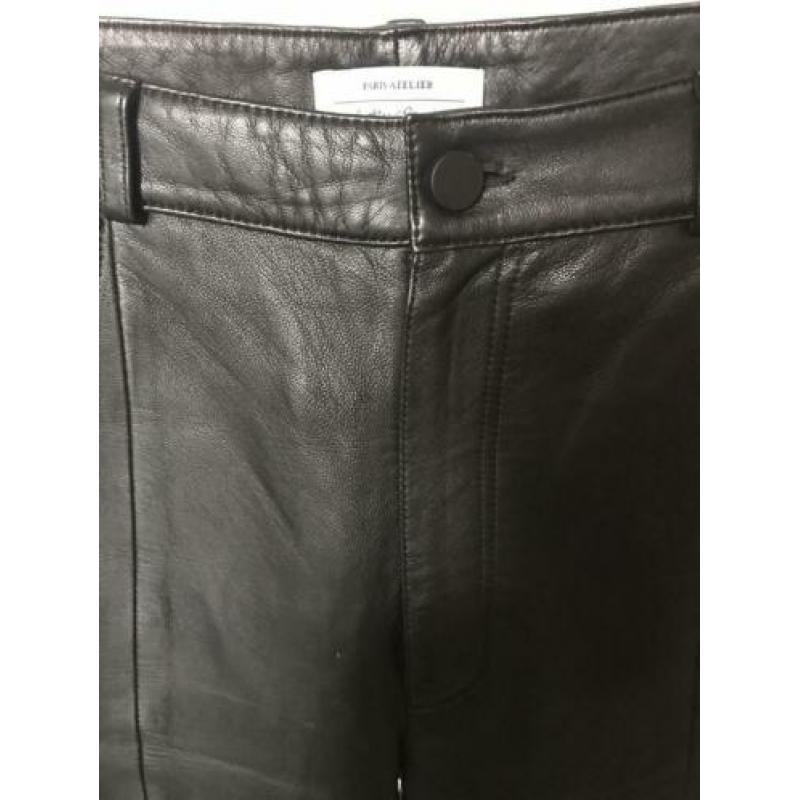 & Other stories leather broek 38