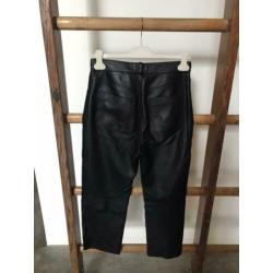 & Other stories leather broek 38