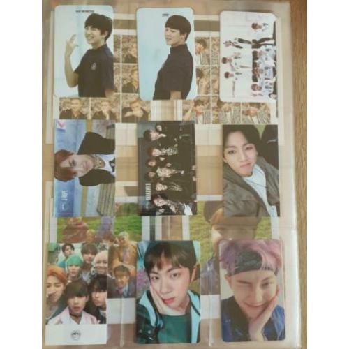 BTS photocards en postcards