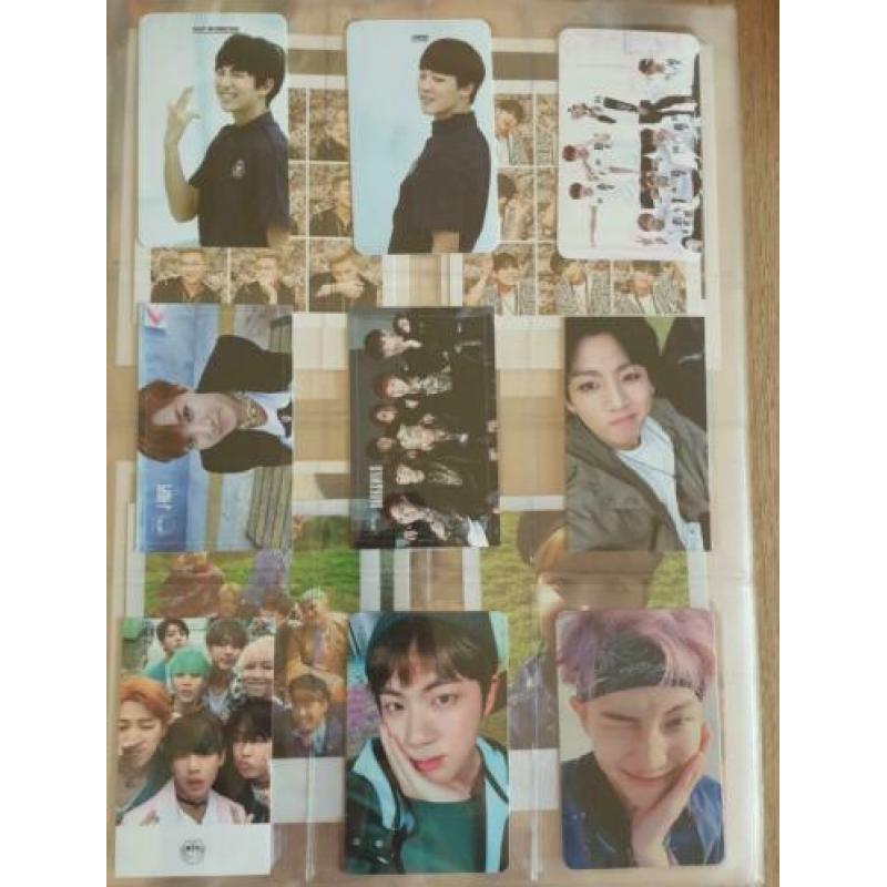 BTS photocards en postcards