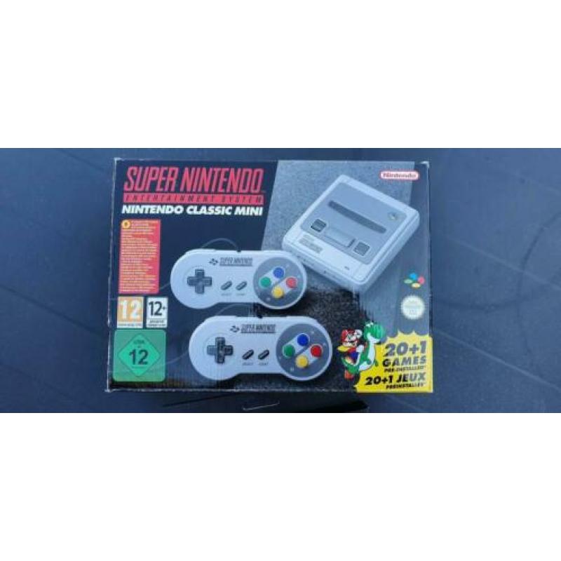 Snes mini classic met draadloze controller