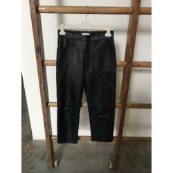 & Other stories leather broek 38