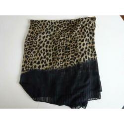Dames Panter Sjaal 190 X 100 cm