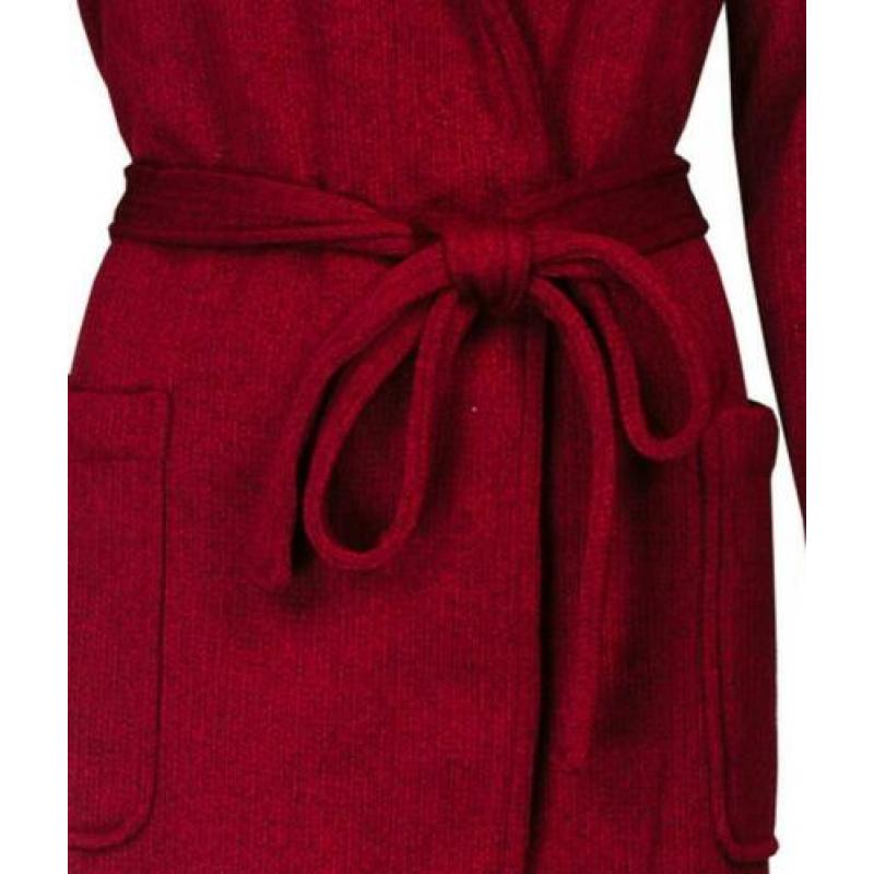 Dames badjas Tenderness 10,- korting maat S tm XXL