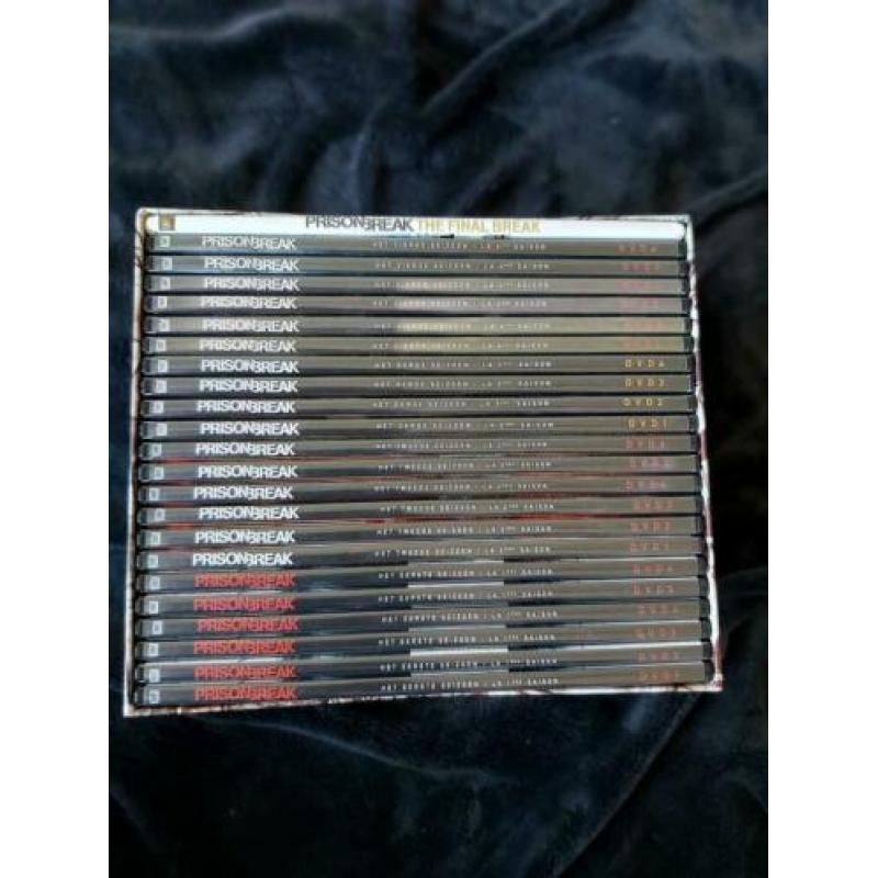 Prisonbreak dvd box seizoen 1-4 + film