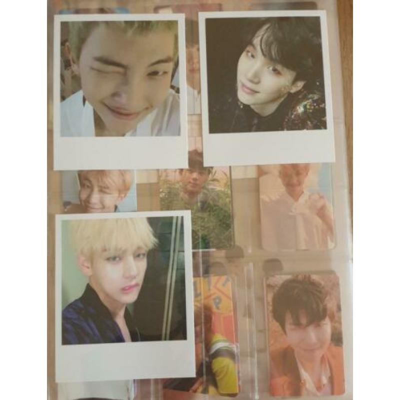 BTS photocards en postcards
