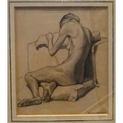 Chiem van Houweninge (1898-1996) Trieste naakte vrouw, ~1930