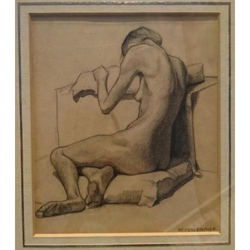 Chiem van Houweninge (1898-1996) Trieste naakte vrouw, ~1930