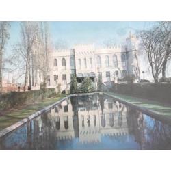 Oude grote foto van Tilburg / Paleis Raadhuis 1940 + lijst