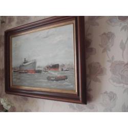 Mooi klassiek schilderij kompleet