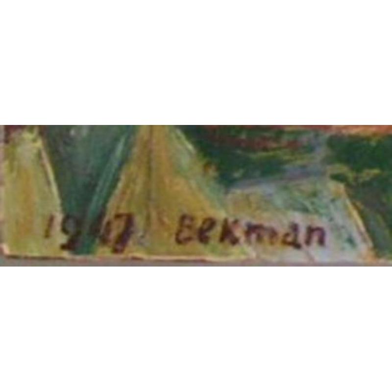 120 jaar Hubert Bekman "Stads gezicht" uit 1947