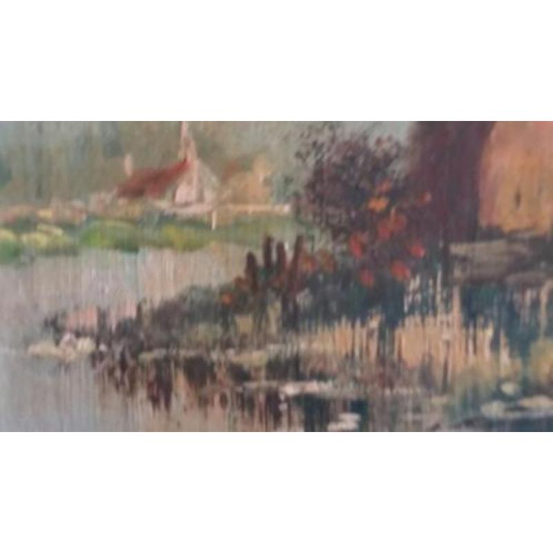 Olieverfwerk van jannus de vries