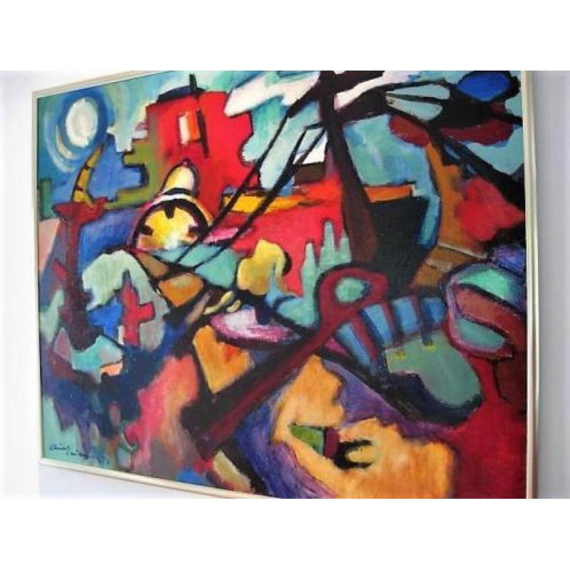 Arie Zuidersma 1925-2014. Groninger Ploeg (100x 80 cm)