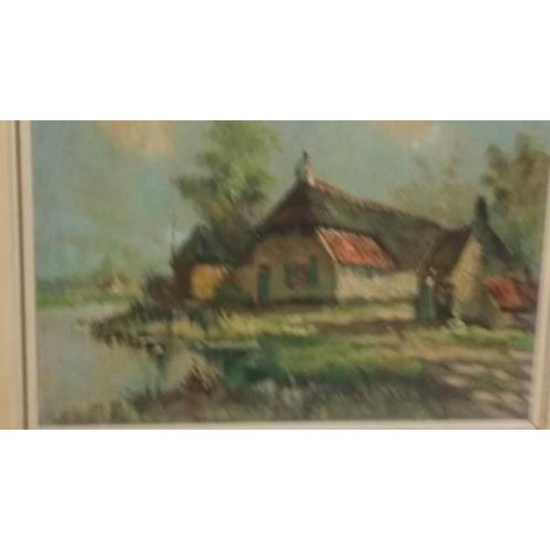 Olieverfwerk van jannus de vries