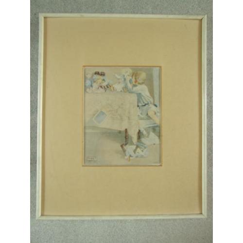 Schattige print van een poppenmoedertje Honor C. Appleton